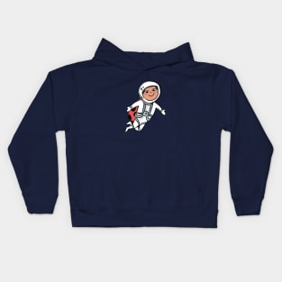 Coralie Floating in Space Kids Hoodie